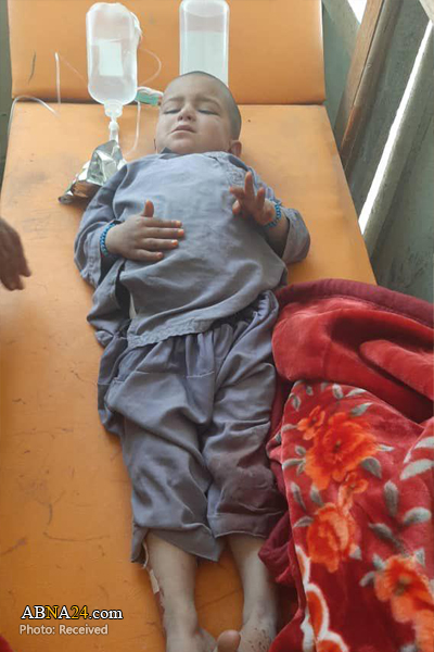 عکس/ کودکان جان باخته بر اثر انفجار در غزنی افغانستان 