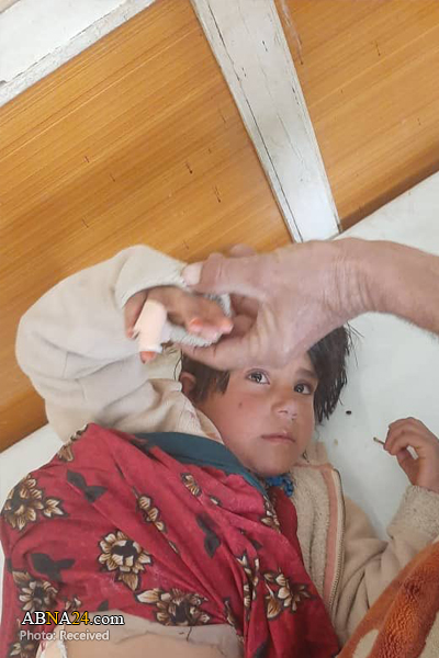 عکس/ کودکان جان باخته بر اثر انفجار در غزنی افغانستان 
