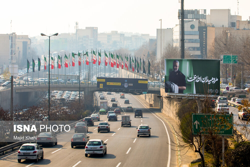 عکس/ رد پای «مرد میدان» در شهر