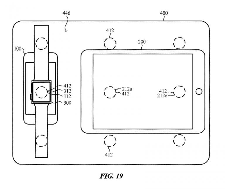 شارژ شدن بی‌سیم آیفون و اپل واچ با مک بوک در پتنت جدید اپل