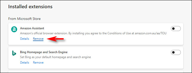چگونه افزونههای مرورگر مایکروسافت Edge را غیرفعال و یا حذف کنیم؟