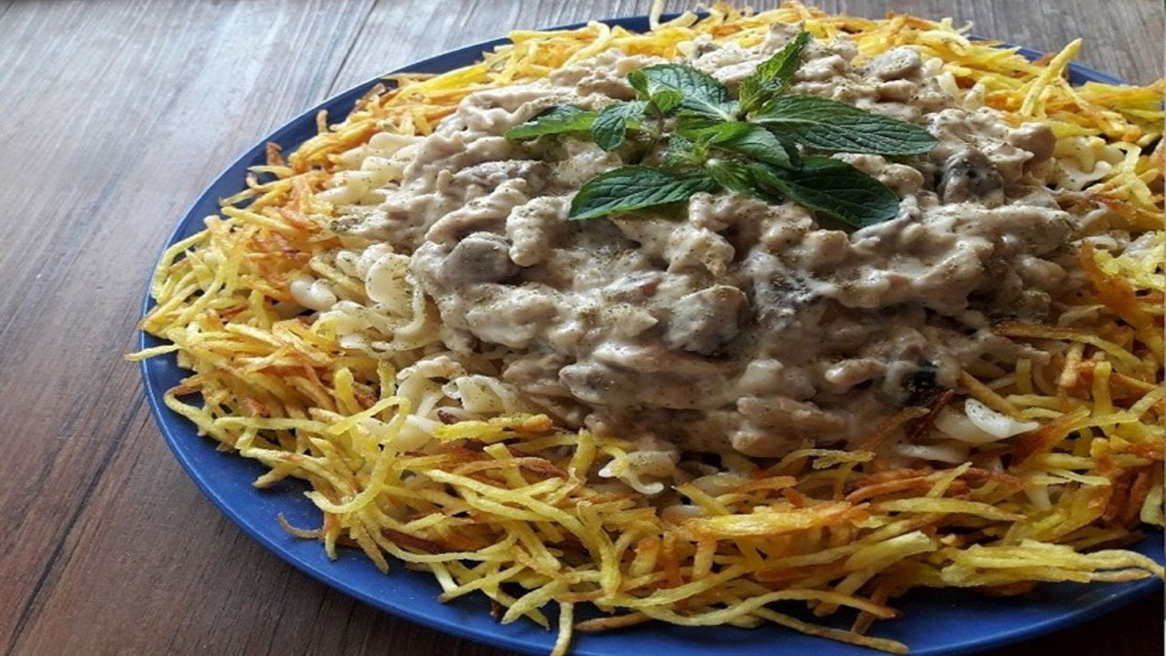 طرز تهيه «چيکن استراگانف» روسي