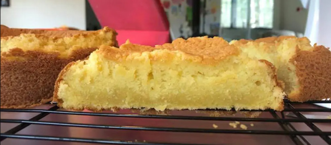 طرز تهيه کيک خيس وانيلي