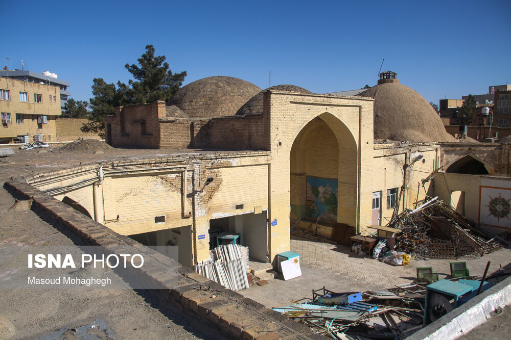عکس/ آزادسازی کاروانسرای «شاه عباسی» سمنان