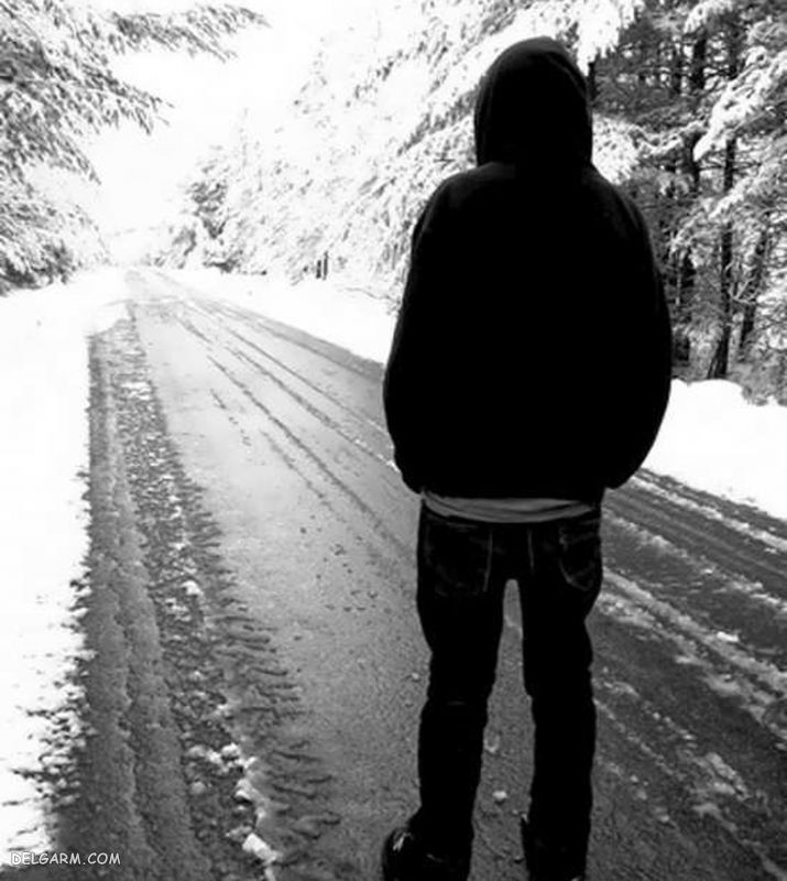 ژست دخترانه و پسرانه عکاسی در برف