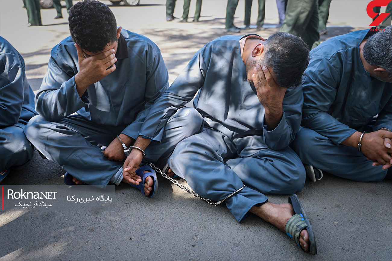 دستگیری ۴ شروری که با قمه خیابان ولیعصر را بسته بودند