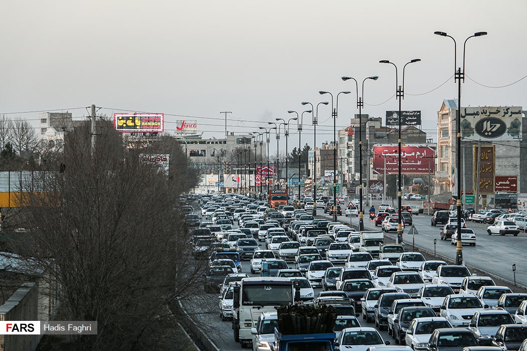 عکس/ کرونا و ترافیک سنگین در جاده‌های منتهی به ییلاقات مشهد