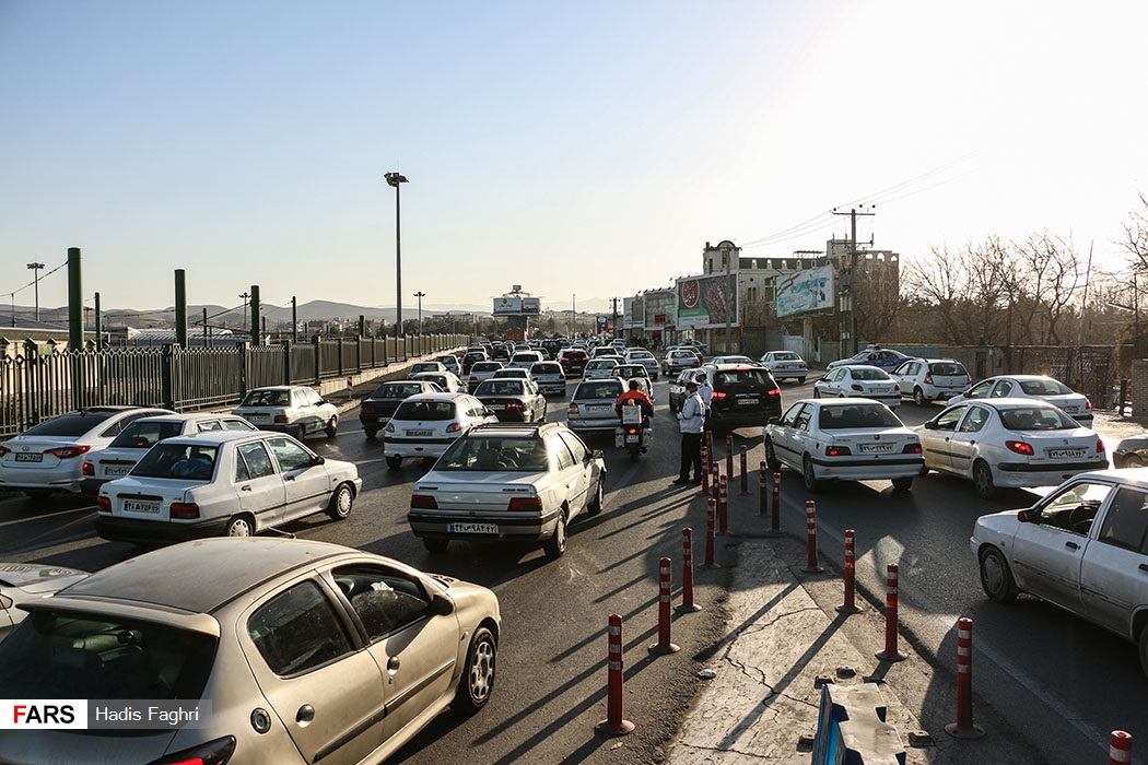 عکس/ کرونا و ترافیک سنگین در جاده‌های منتهی به ییلاقات مشهد