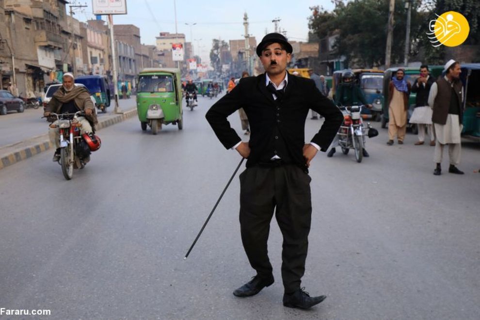 چارلی چاپلین پاکستان مشهور شد!