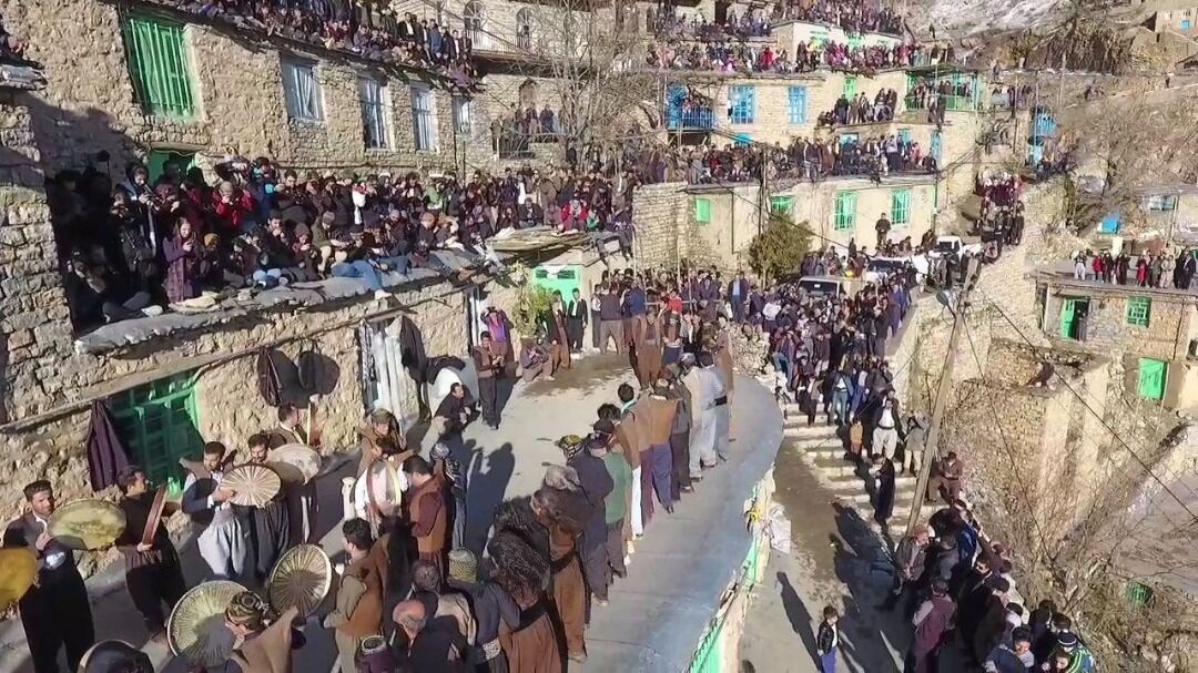 مراسم سنتی عروسی پیرشالیار در هورامان سروآباد برگزار نمیشود
