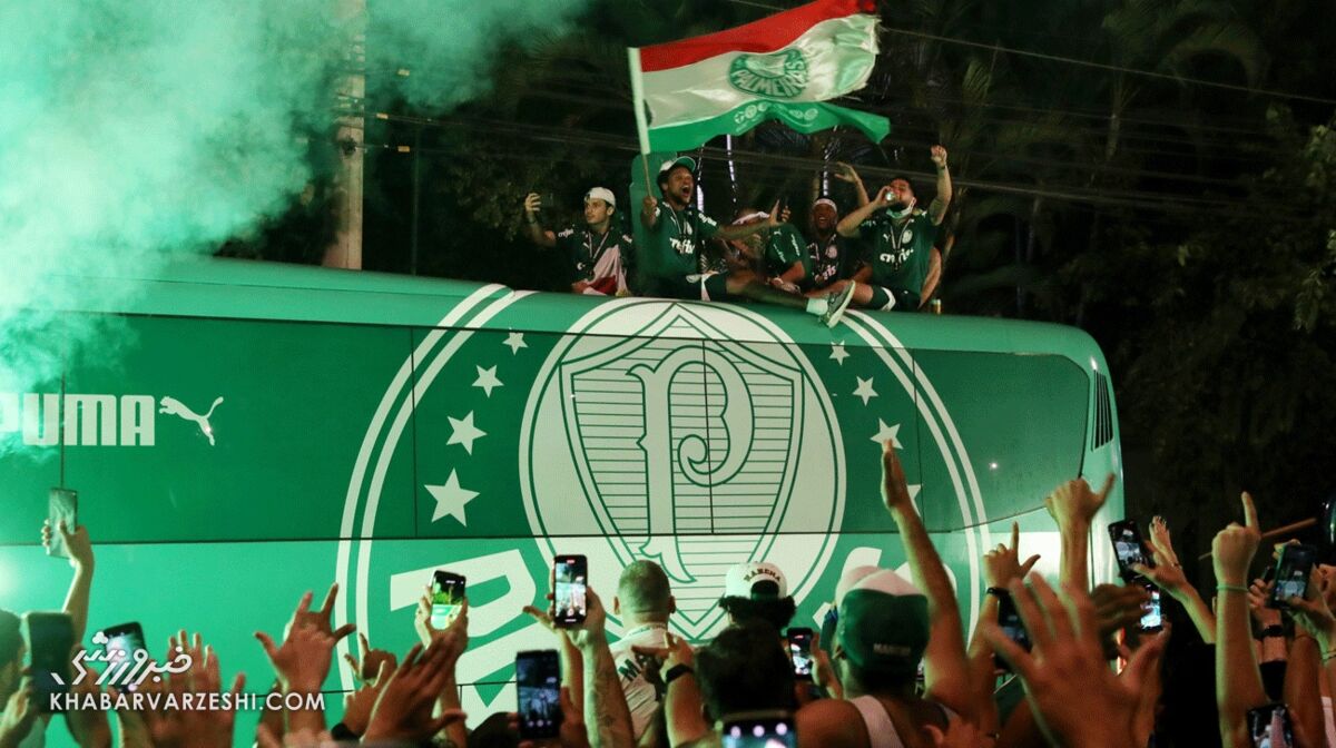 جشن قهرمانی هواداران پالمیراس با طعم کرونا