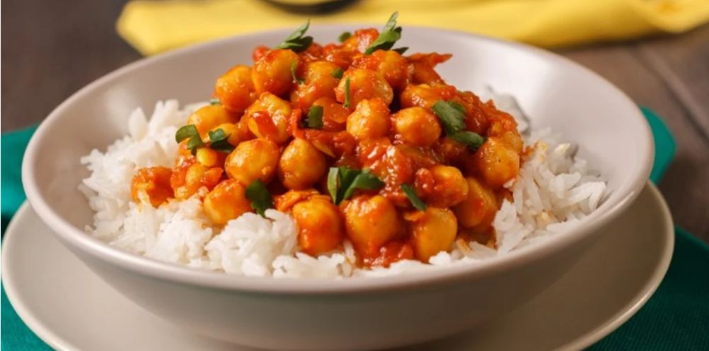 طرز تهيه کاري نخود و ماست، پيش غذاي گياهي هندي