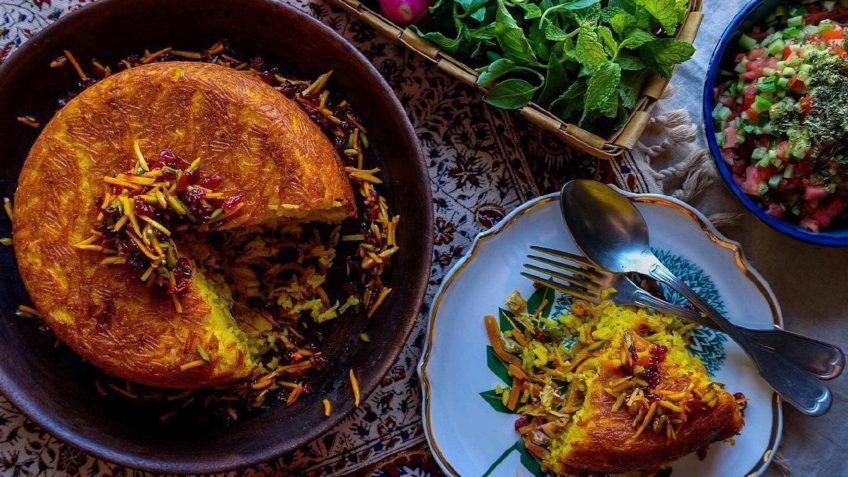 ته چين هويج يک غذاي متفاوت