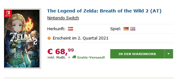 بازی The Legend of Zelda: Breath of the Wild 2 امسال منتشر خواهد شد