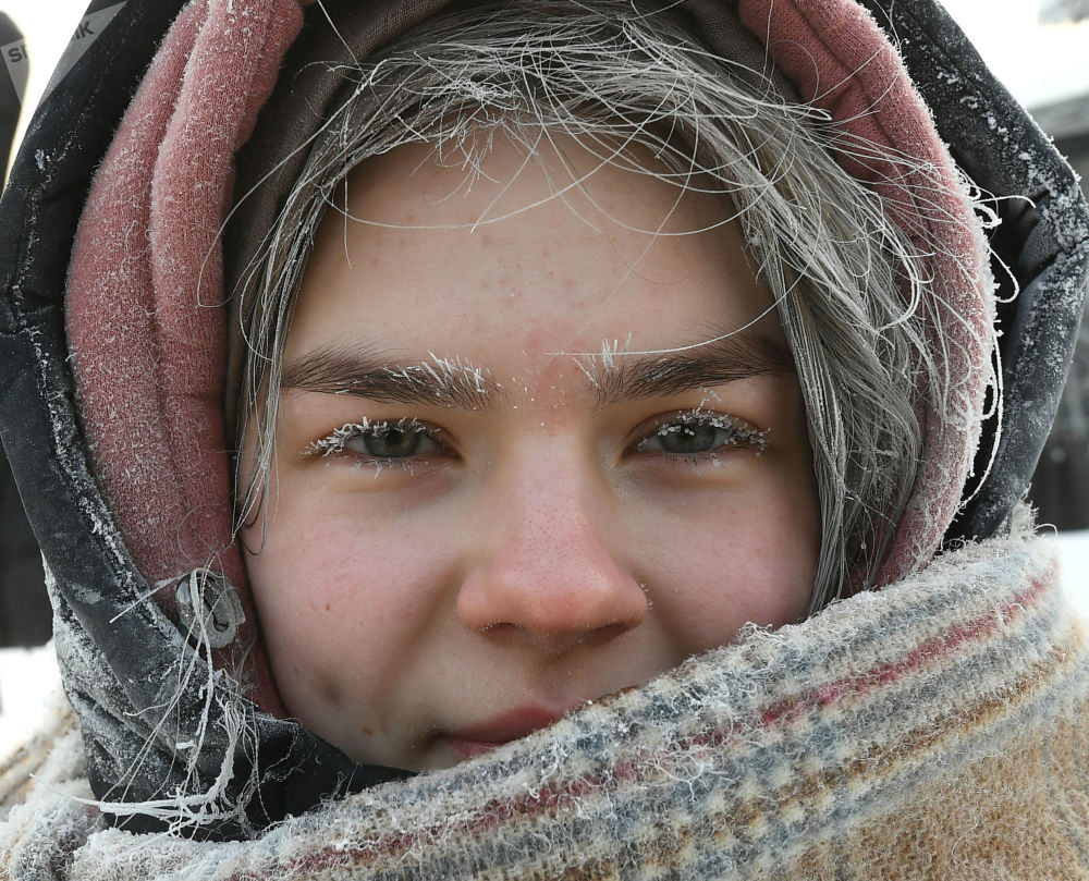 یخبندان شگفت انگیز در «کراسنویارسک» روسیه