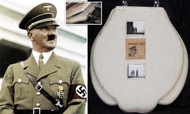 حراج توالت فرنگی هیتلر به قیمت ۱۵ هزار پوند
