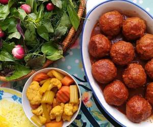 طرز تهيه “کوفته کرمانشاهي” اصيل با رسپي خانگي ساده