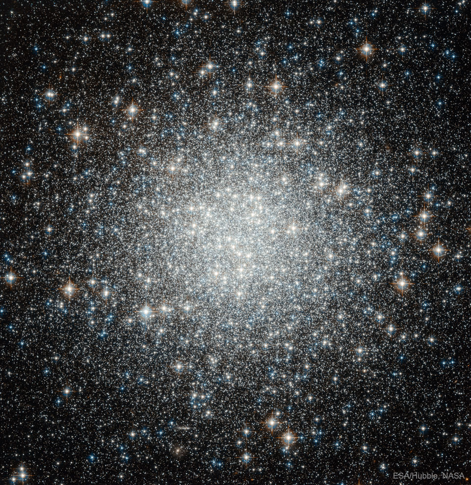 ستاره‌های آبی سرگردان در خوشه کروی M53