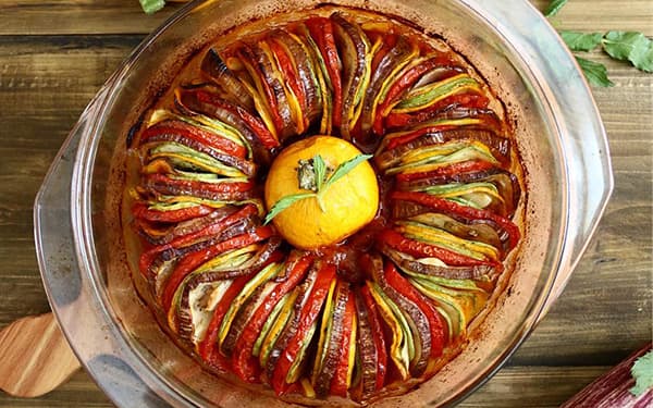 طرز تهيه راتاتويي با مايکروفر