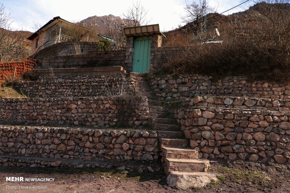 روستای زیبای «امافت» در مازندران