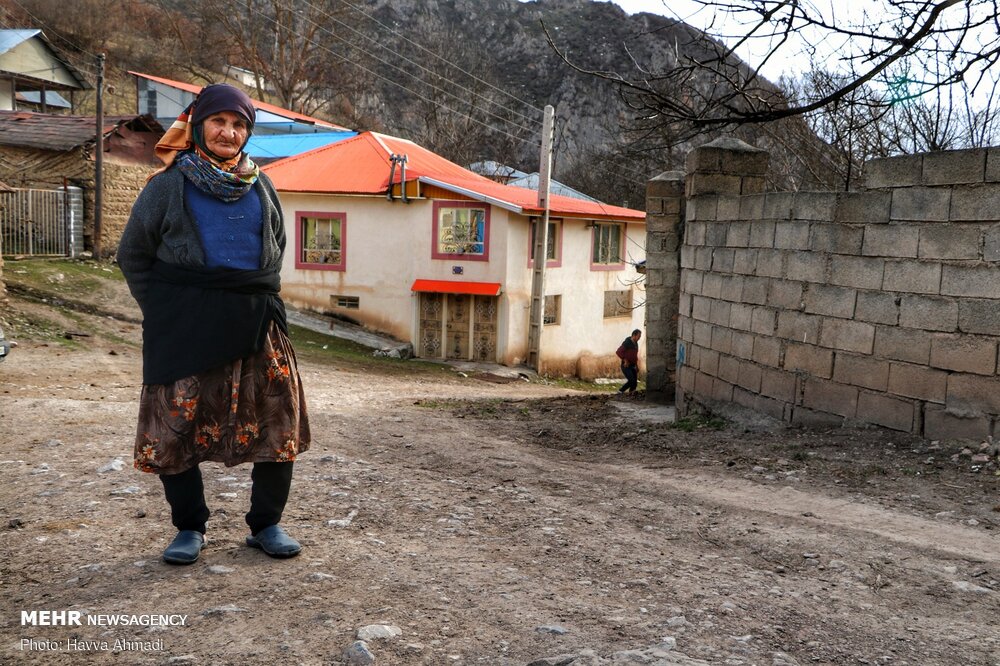 روستای زیبای «امافت» در مازندران