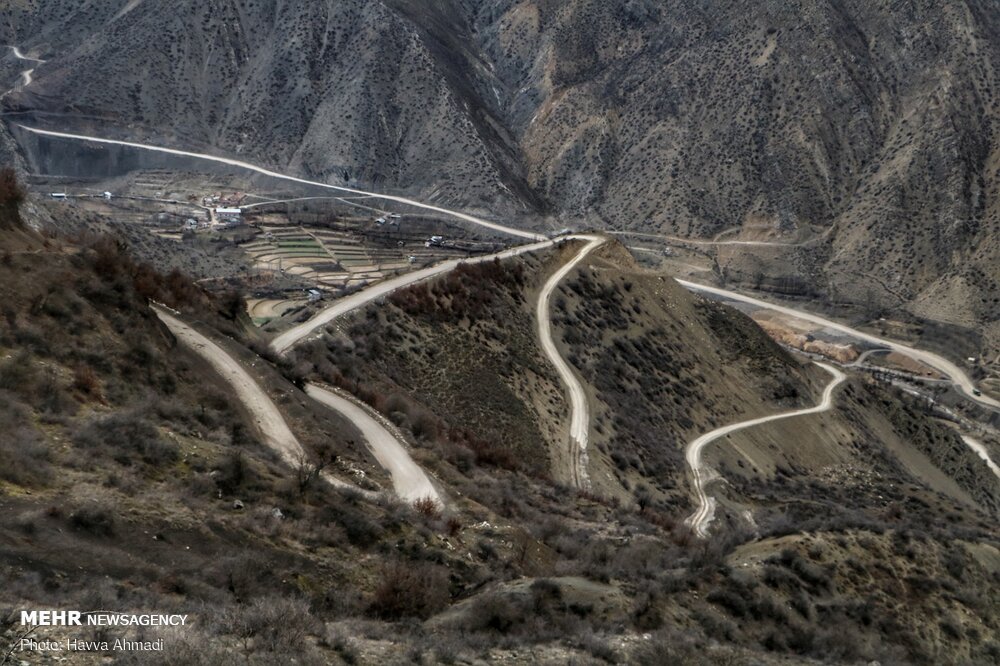 روستای زیبای «امافت» در مازندران