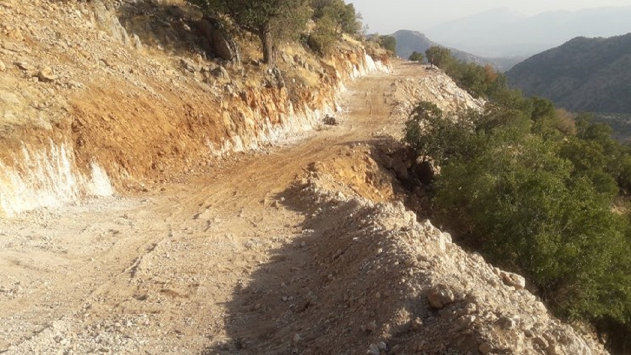 بازگشایی جاده برفکو چاروسا