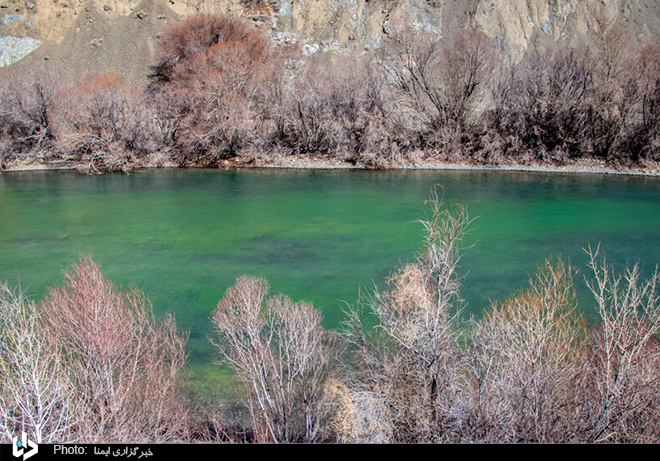 عکس/ نمایی از سد زاینده رود اصفهان