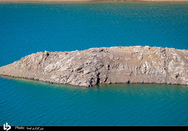 عکس/ نمایی از سد زاینده رود اصفهان