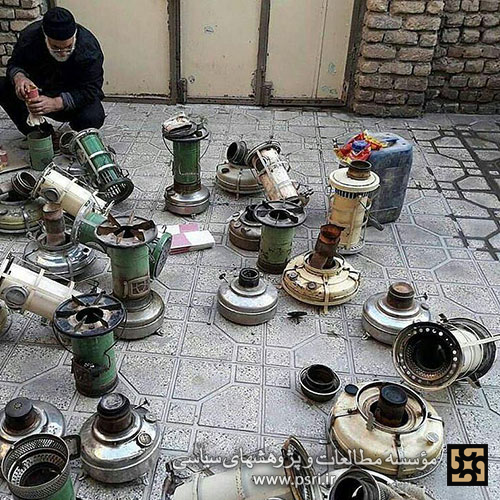 تعمیر چراغ‌های نفتی قدیمی