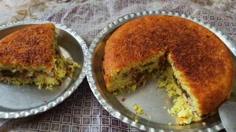 از شما/ته چين مرغ با بادمجون .نوش نگاهتون
