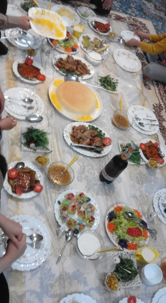 از شما/اين عکس به عشق ماهگل جون،🥰🥰قيمه بادمجون و بوقلمون