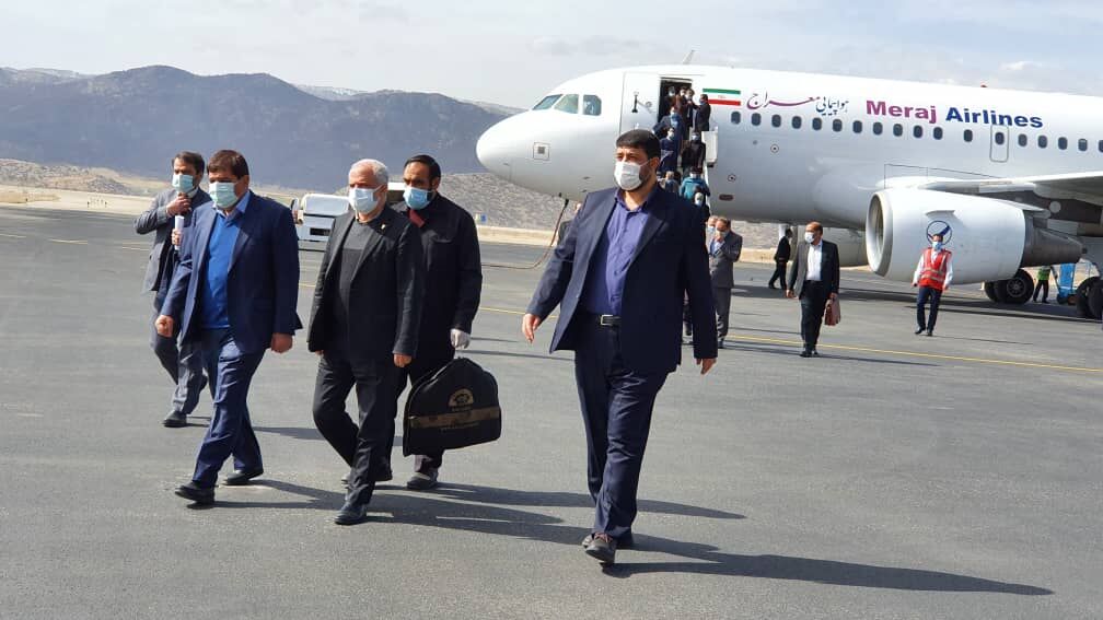 معاون رئیس جمهوری وارد شهر سی‌سخت شد