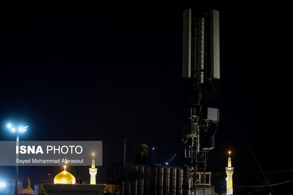 عکس/ رونمایی از اولین دکل اینترنت 5G در مشهد