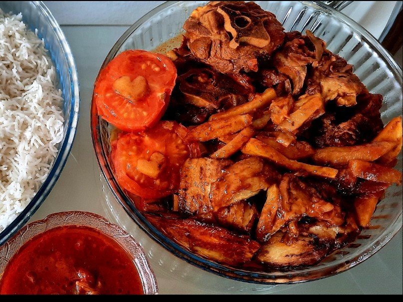 از شما/نهار امروز گردن با بادمجون