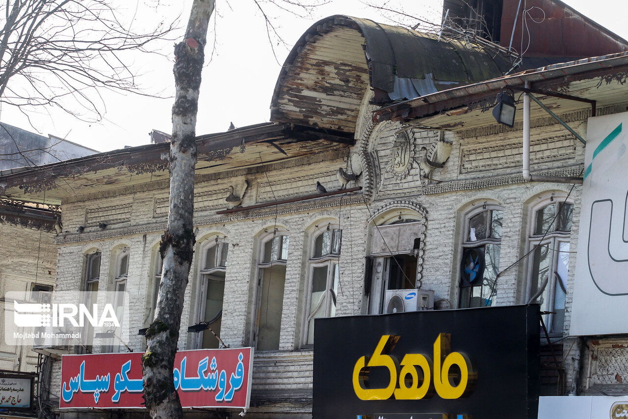 غبار فراموشی بر بناهای تاریخی رشت ‎