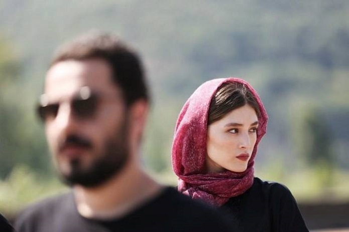 قلب نوید محمدزاده پای پست فرشته حسینی بازیگر سریال «قورباغه»