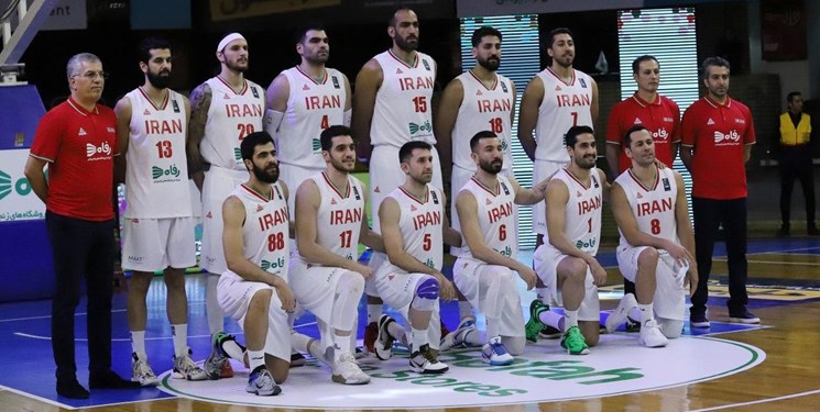 بسکتبال ایران بدون تغییر جایگاه در رنکینگ جهانی