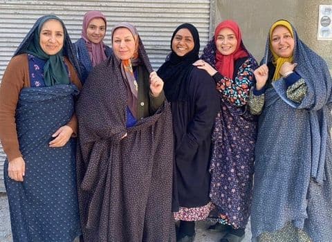 چهره ها/ ژاله صامتی و انتشار عکسی از پشت صحنه سریال «زیر خاکی»