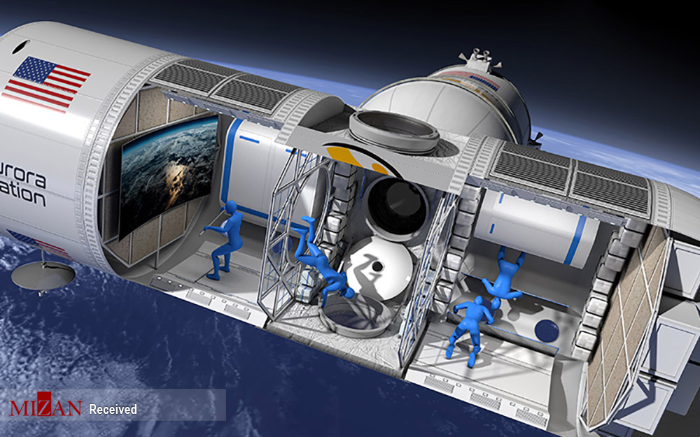 عکس/ افتتاح اولین هتل فضایی