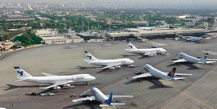 کاهش 25 درصدی نشست و برخاست هواپیماها