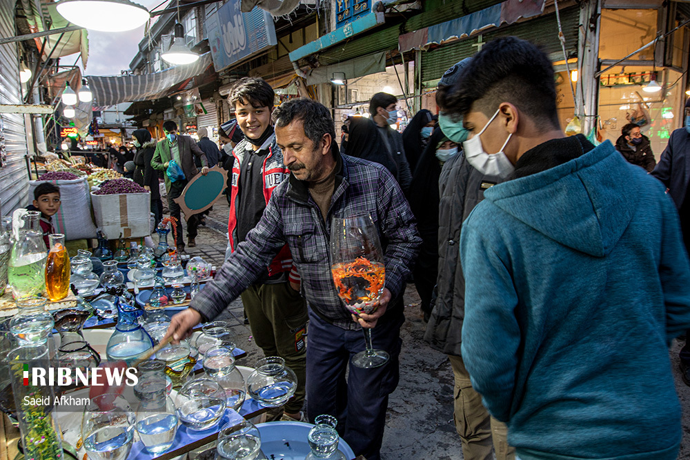 عکس/ خرید مردم در آستانه عید نوروز
