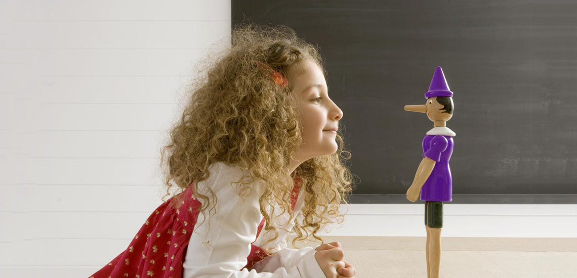 چرا بچه‌ها دروغ می‌گویند؟