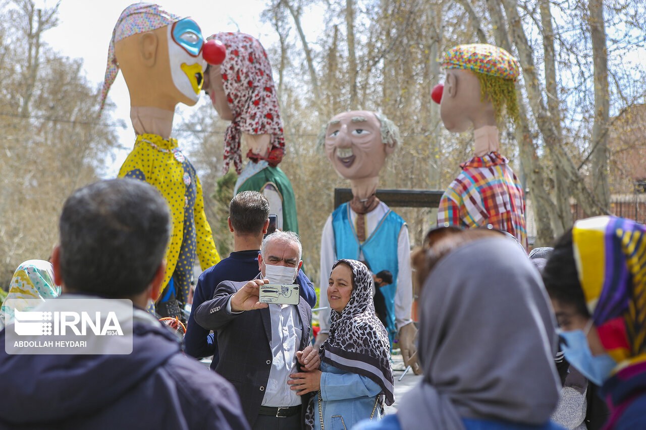 عکس/ المان‌های نوروز ۱۴۰۰ در تهران