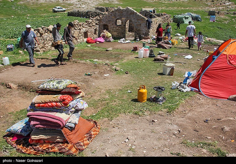 چادرنشینی نوروزی در دل طبیعت ایلام