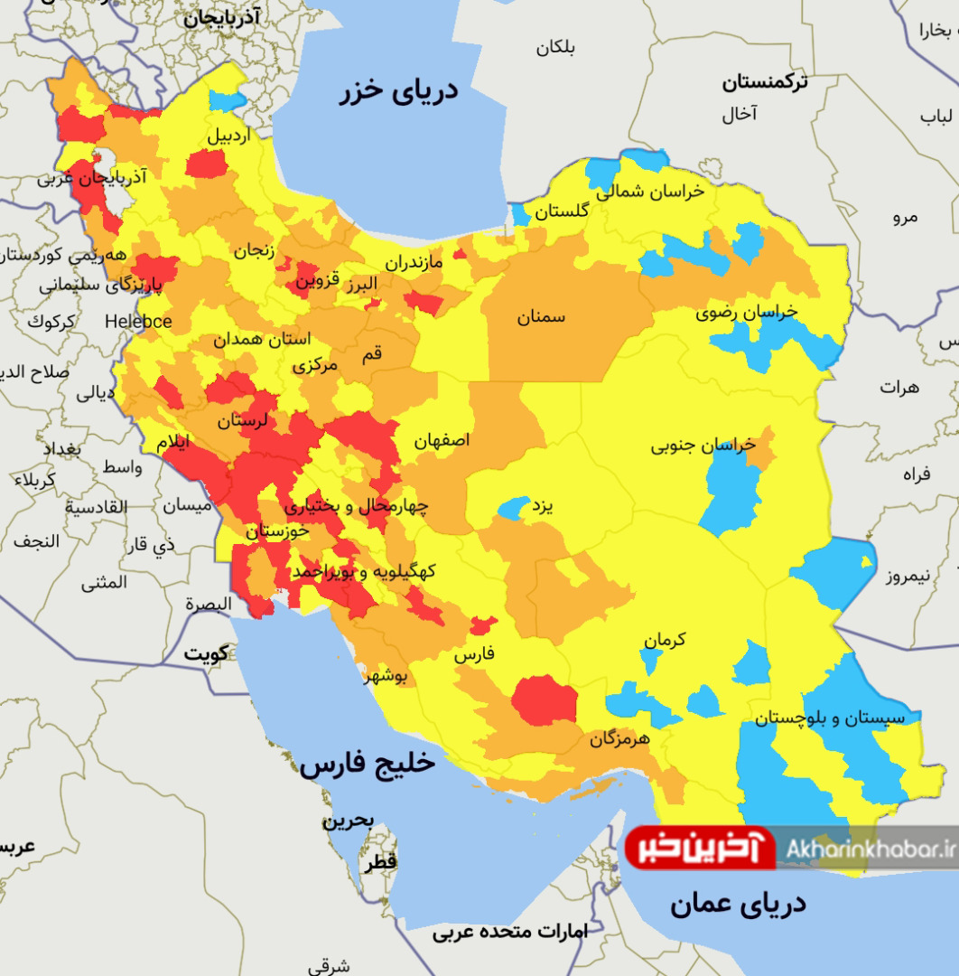 موج چهارم کرونا در کل کشور؛ سفرهای نوروزی کار خودش را کرد