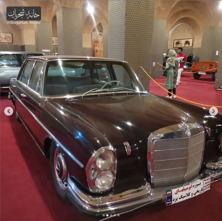 خودرو قدیمی مرحوم محمدرضا شجریان