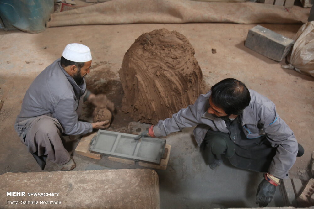 کارگاه کاشی سازی مسجد جامع هرات