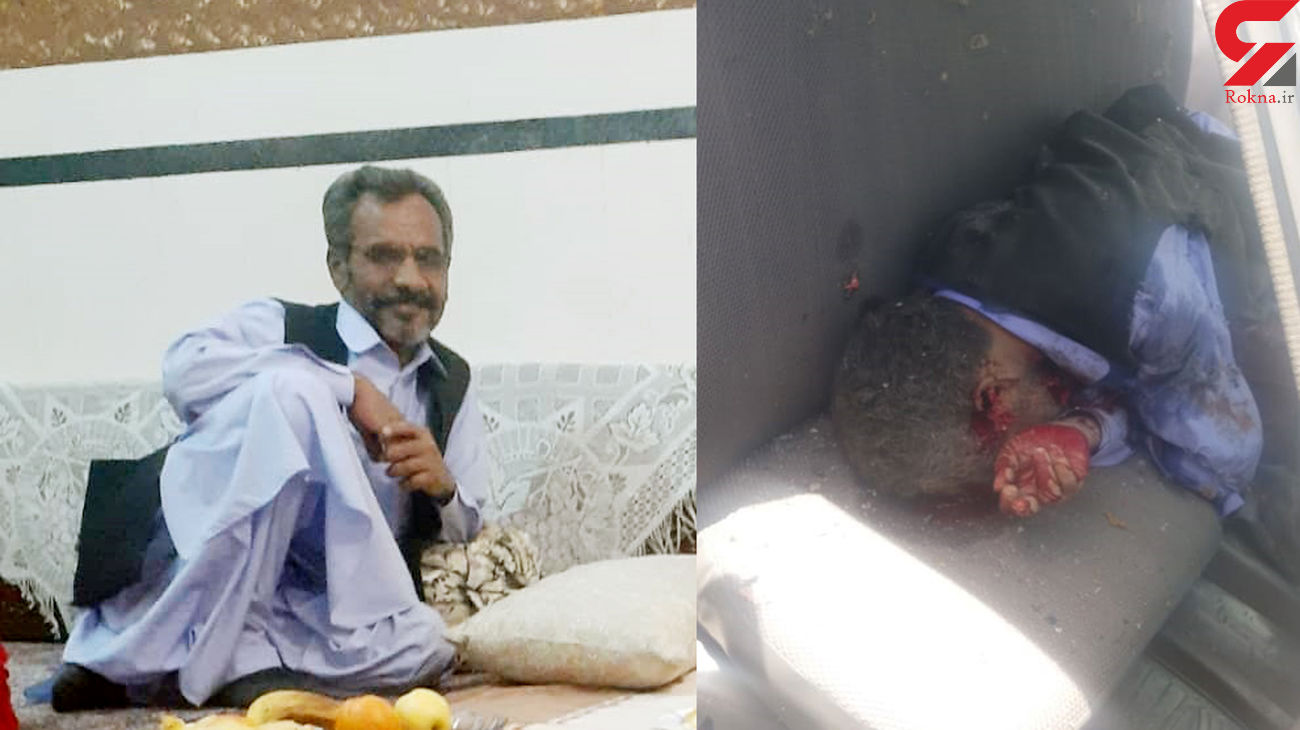 عکس جنازه حاجی حاضر عمرزهی که امروز در بلوچستان ترور شد