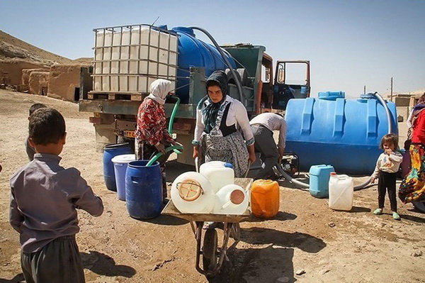 روستایی در همدان که اهالیاش فقط روزی ۲ ساعت آب شرب دارند